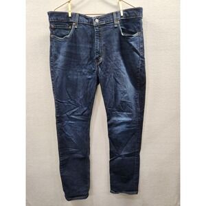 Levi Strauss Men's 511 Levi's Slim‎ Fit Jeans Stretch Size 38x32 Dark Wash Denim